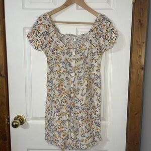 Pink Rose Ribbed Floral Top